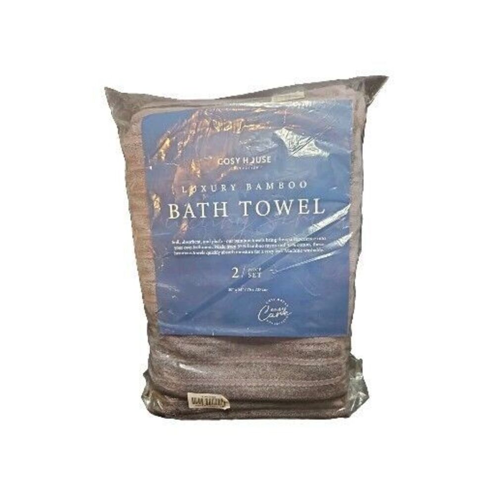 Cosy House Collection Luxury Bath Towel 2 Piece Set